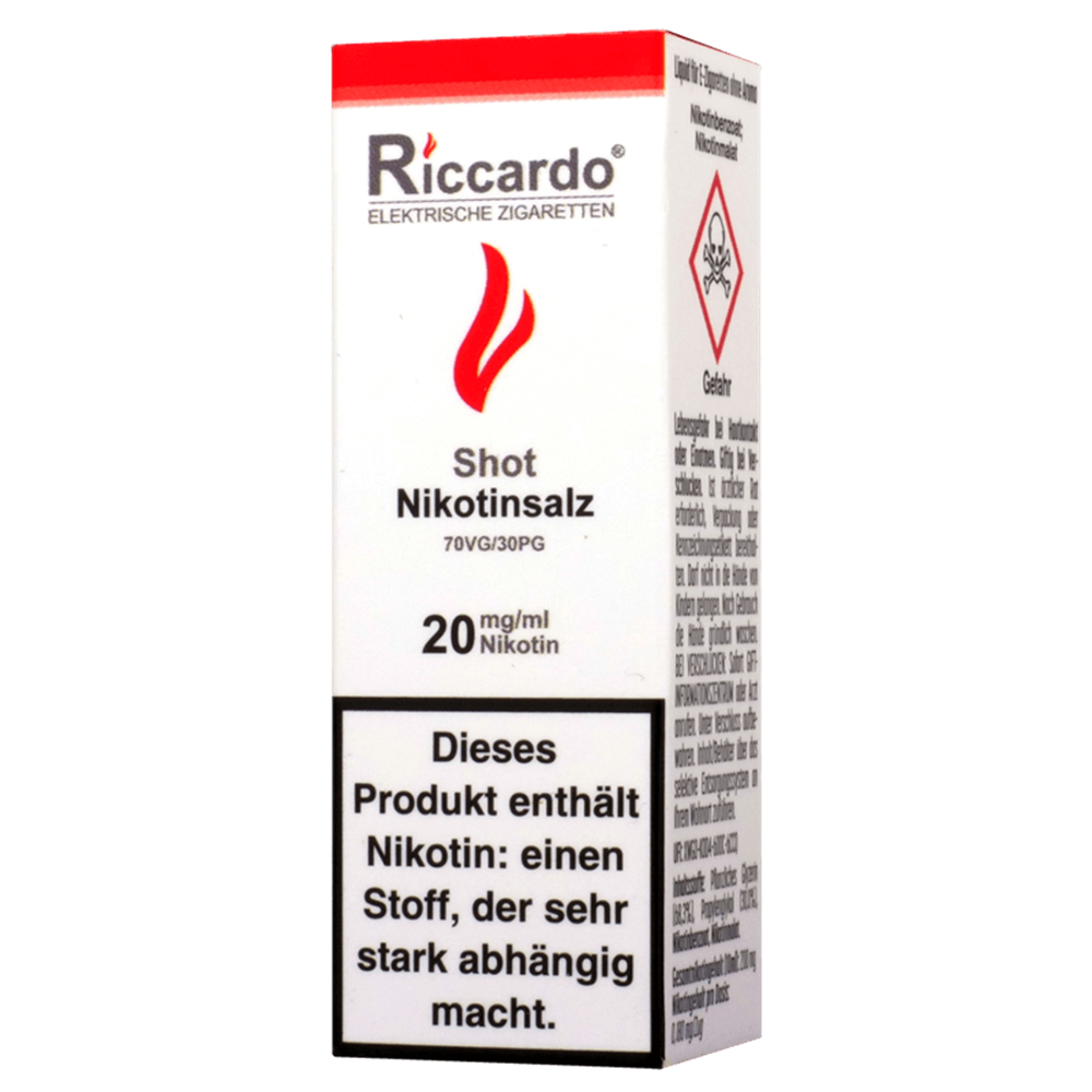 Riccardo® Cloud Nikotin-Shot - 10 ml - Mischzubehör Ric Basen Cloud  Mischzubehör BASEN UNSICHTBAR Mischzubehör Basen