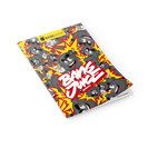 Bang Juice - Notizblock kariert A5 - Comic Bomb Pa ttern